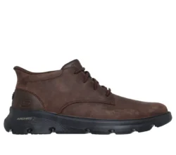 Skechers Skechers slip-in hoge veterschoen bruin